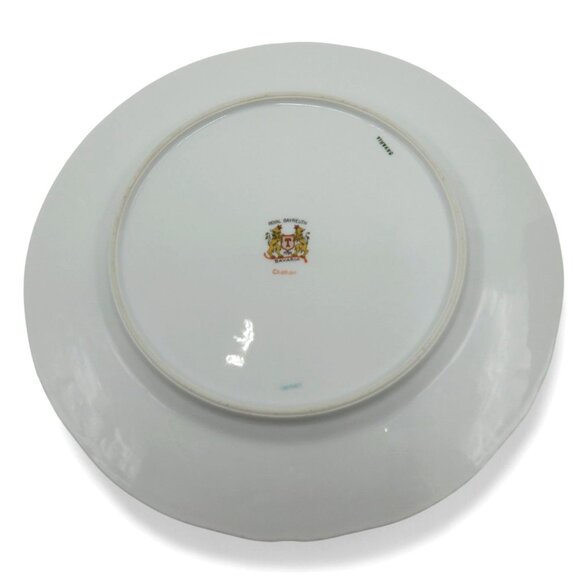 Royal BAYREUTH BAVARIA Chatham Plate Floral Design Gold Trim Germany Vintage 10" - Picture 7 of 8